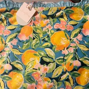 SweetHoney tropical lemons beach blanket/towel